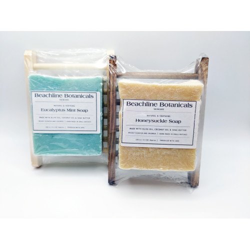 Beachline Botanicals All Natural Soap With Caddy